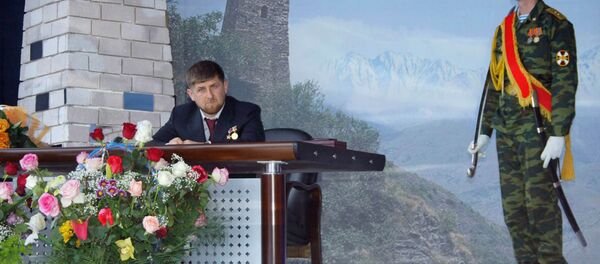 Inauguracija čečenskog predsednika Ramzana Kadirova - Sputnik Srbija