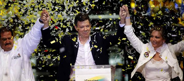 Колумбијски председник Хуан Мануел Сантос - Sputnik Србија