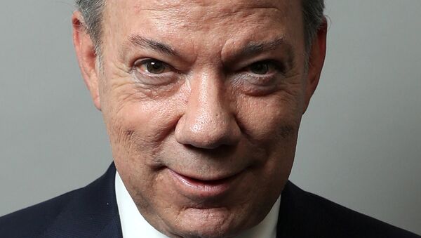 Kolumbijski predsednik Huan Manuel Santos - Sputnik Srbija
