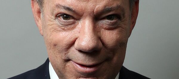 Kolumbijski predsednik Huan Manuel Santos Kolumbijski predsednik Huan Manuel Santos - Sputnik Srbija