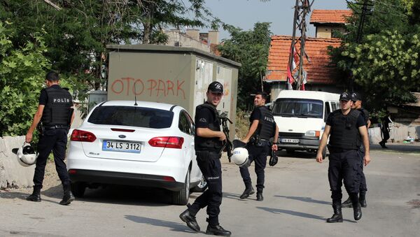 Турски полицајци патролирају у Анкари. - Sputnik Србија