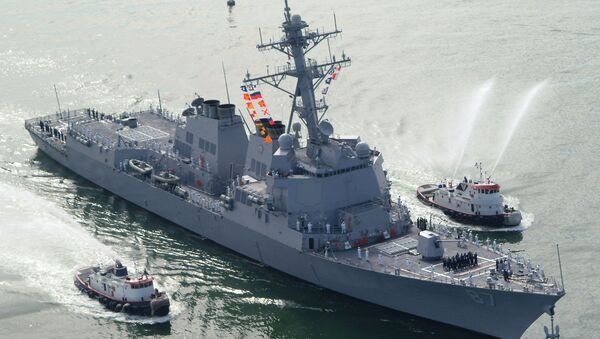 Razarač američke mornarice USS Mejson - Sputnik Srbija