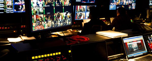 Kontrolna soba u televiziji Kontrolna soba u televiziji - Sputnik Srbija