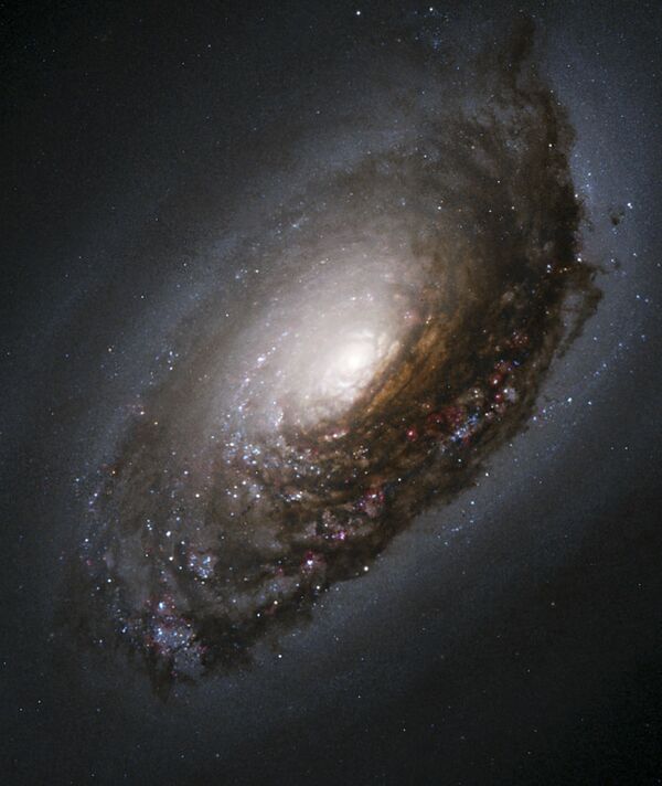 Месје 64, такозвана галаксија Црно око - Sputnik Србија