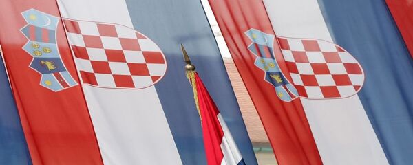 Hrvatske zastave Hrvatske zastave - Sputnik Srbija