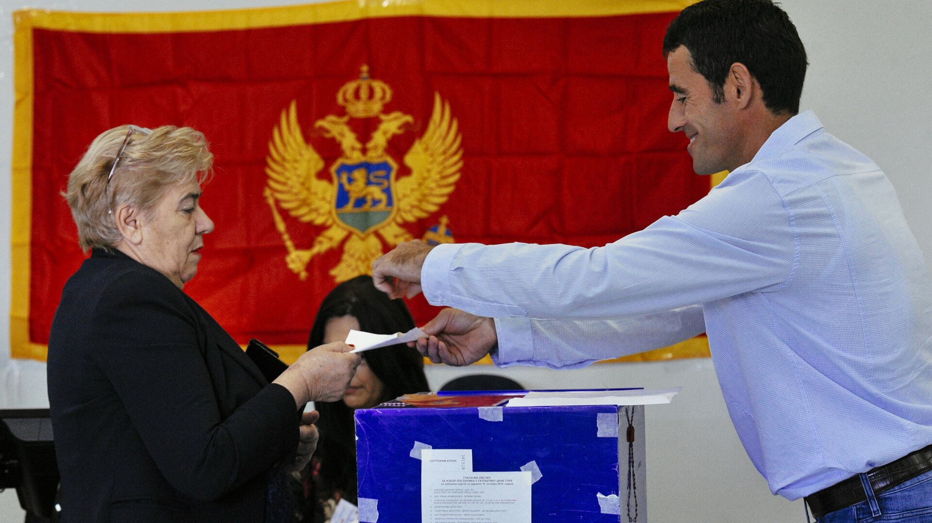 Гласање на парламентарним изборима у Црној Гори - Sputnik Србија, 1920, 28.03.2022