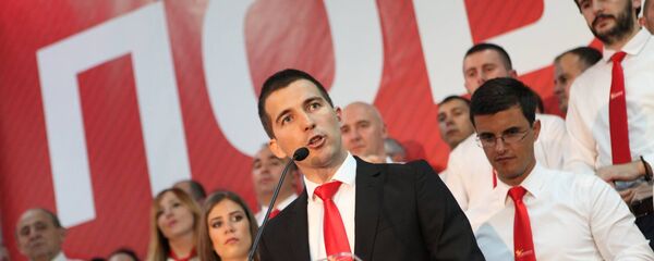 Aleksa Bečić predsednik Demokrata - Sputnik Srbija