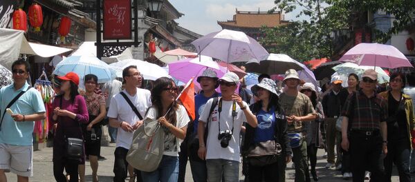 Kineski turisti Kineski turisti - Sputnik Srbija