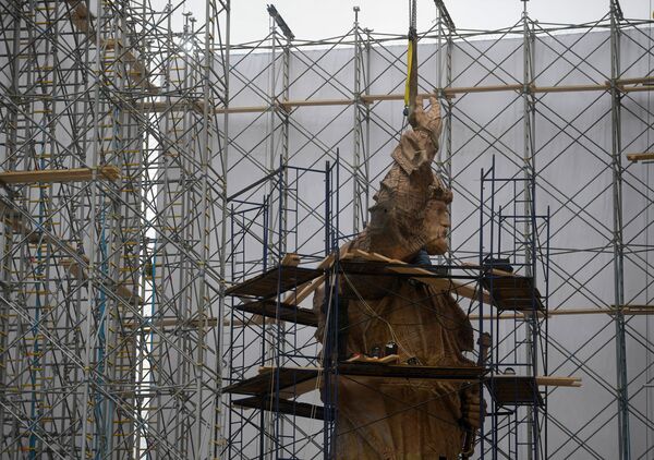 Knez Vladimir od 16 metara stigao u Moskvu - Sputnik Srbija
