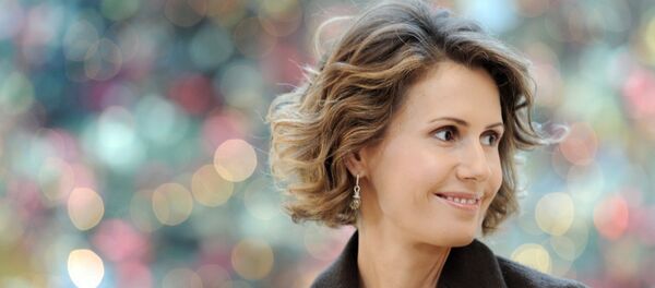 Асма Асад супруга председника Сирије Башара Асада - Sputnik Србија