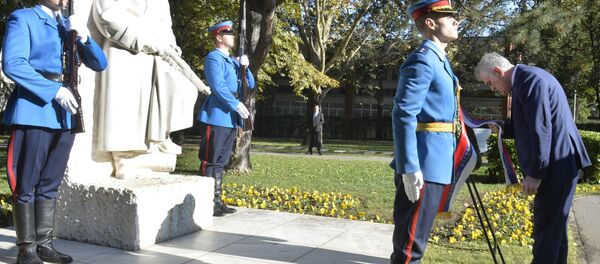 Томислав Николић полаже венце поводом ослобођења Београда - Sputnik Србија