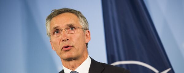 Generalni sekretar NATO-a Jens Stoltenberg na konferenciji za medije u Berlinu - Sputnik Srbija