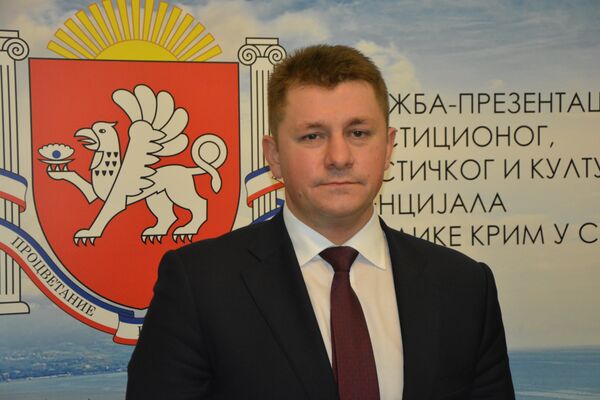 Министар за економски развој Крима Валентин Демидов Министар за економски развој Крима Валентин Демидов - Sputnik Србија