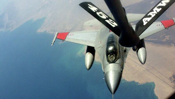 Avion egipatske avijacije F-16 - Sputnik Srbija