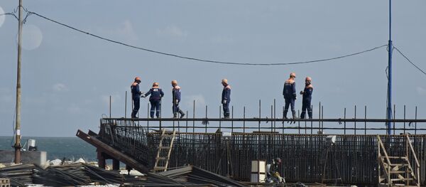 Izgradnja Kerčkog mosta - Sputnik Srbija