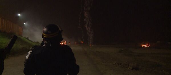 Sukobi policije i migranata u Kaleu - Sputnik Srbija