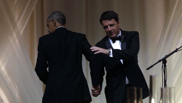 Barak Obama i Mateo Renci - Sputnik Srbija