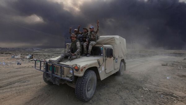 Iračka vojska tokom operacije za oslobađanje Mosula - Sputnik Srbija