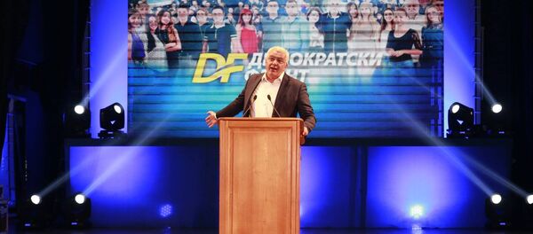 Лидер опозиционог Демократског фронта Андрија Мандић Лидер опозиционог Демократског фронта Андрија Мандић - Sputnik Србија