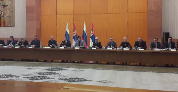 Састанак руске и српске делегације Састанак руске и српске делегације - Sputnik Србија
