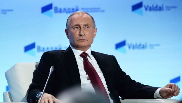 Vladimir Putin na Valdaju - Sputnik Srbija