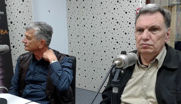 Milan Pašanski i Dragoljub Kojčić Milan Pašanski i Dragoljub Kojčić - Sputnik Srbija