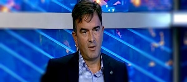 Лидер Покрета за промене Небојша Медојевић Лидер Покрета за промене Небојша Медојевић - Sputnik Србија