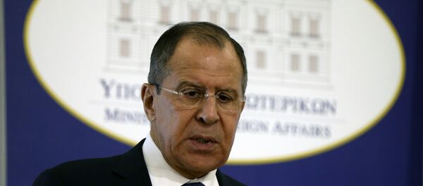 Министар спољних послова Сергеј Лавров говори на конференцији за медије у Атини Министар спољних послова Сергеј Лавров говори на конференцији за медије у Атини - Sputnik Србија