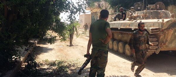 Sirijska vojska u Alepu - Sputnik Srbija