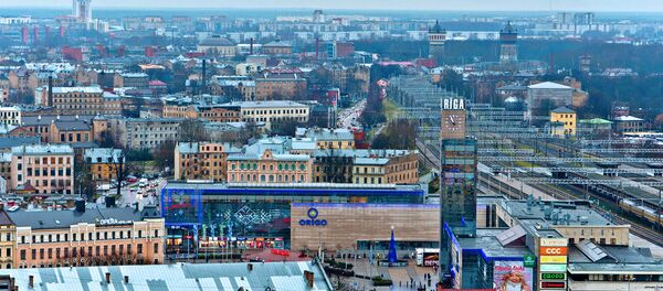 Панорма града Риге, Литванија - Sputnik Србија