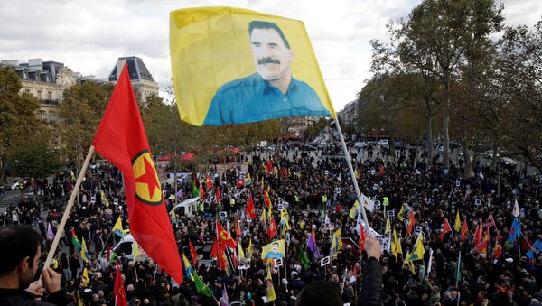 Протест Курда у Паризу - Sputnik Србија