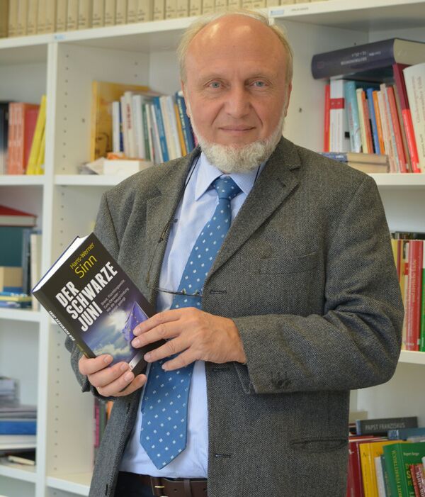 Бивши председник Института за економске студије Ханс Вернер Зин Бивши председник Института за економске студије Ханс Вернер Зин - Sputnik Србија