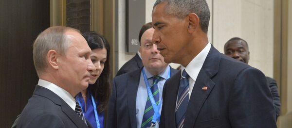 Vladimir Putin i Barak Obama - Sputnik Srbija