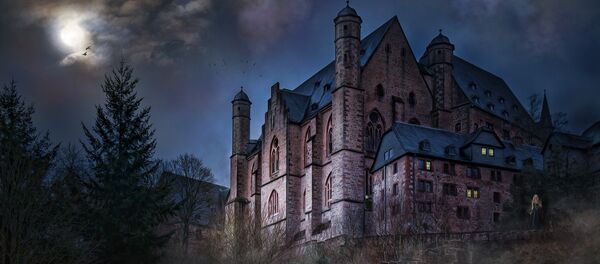 Mistični dvorac-ilustracija Mistični dvorac-ilustracija - Sputnik Srbija