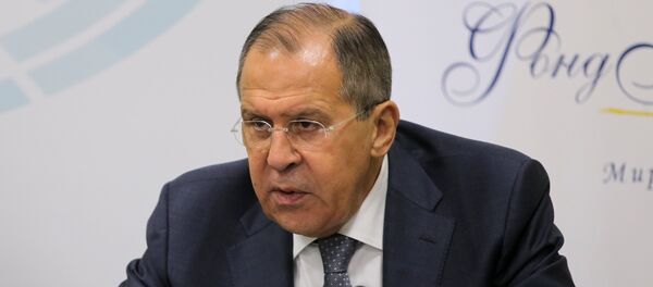 Ministar spoljnih poslova Rusije Sergej Lavrov na međunarodnom seminaru Potsdamski susreti u Moskvi - Sputnik Srbija