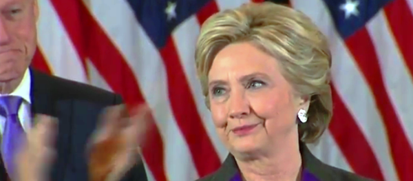 Хилари Клинтон се обраћа након пораза на изборима - Sputnik Србија