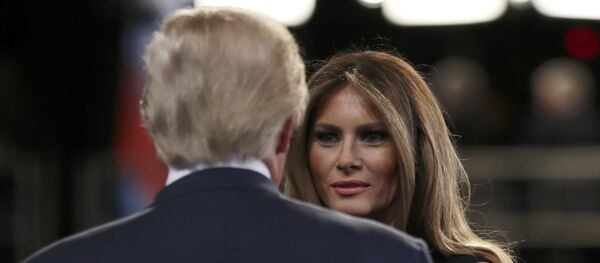 Melanija i Donald Tramp - Sputnik Srbija