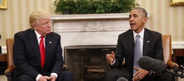 Donald Tramp i Barak Obama - Sputnik Srbija