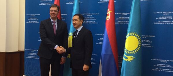 Александар Вучић у Казахстану - Sputnik Србија