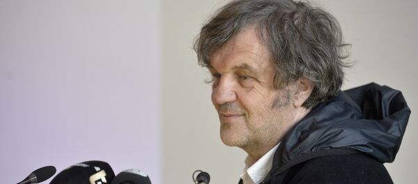 Režiser Emir Kusturica u Srpskoj akademiji nauka i umetnosti u Beogradu - Sputnik Srbija