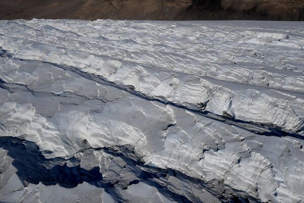 Glečer Tajlor u blizini stanice Makmurdo na Antarktiku slikano 11. novembra 2016. godine - Sputnik Srbija