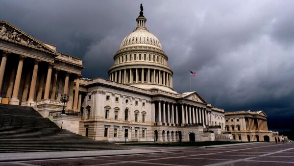 Здание Конгресса США на Капитолийском холме в Вашингтоне - Sputnik Србија