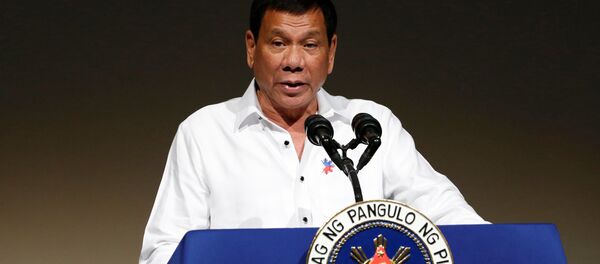 Председник Филипина Родриго Дутерте - Sputnik Србија