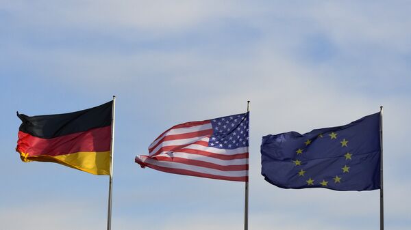 Заставе Немачке, САД и ЕУ - Sputnik Србија