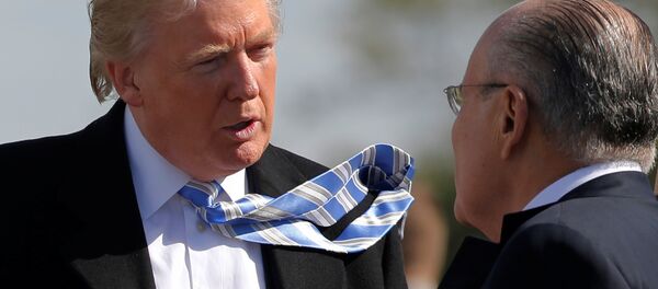 Donald Tramp i Rudi Đulijani - Sputnik Srbija