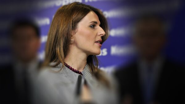 Вљора Читаку, амбасадорка такозване државе Косово у САД - Sputnik Србија