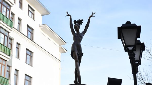 Otkrivanje spomenika Maji Pliseckoj u Moskvi - Sputnik Srbija