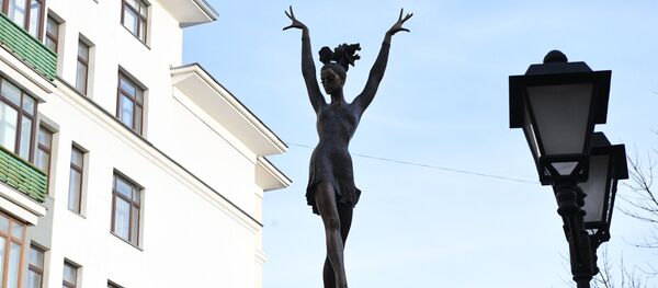 Откривање споменика Маји Плисецкој у Москви - Sputnik Србија