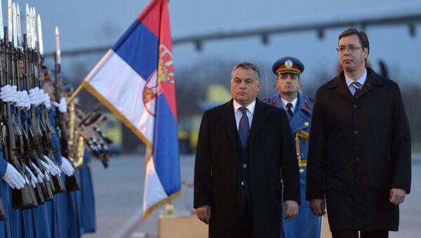 Viktor Orban i Aleksandar Vučić - Sputnik Srbija