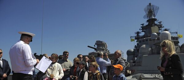 Uplovljavanje ruskog broda Petar Veliki u sirijsku luku Tartus - Sputnik Srbija